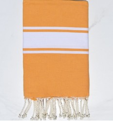 fouta Plate jaune foncé