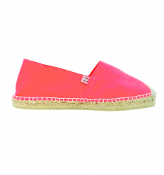 Neon Pink Espadrille