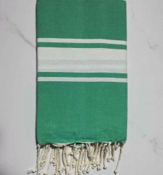 Fouta classique vert gazon