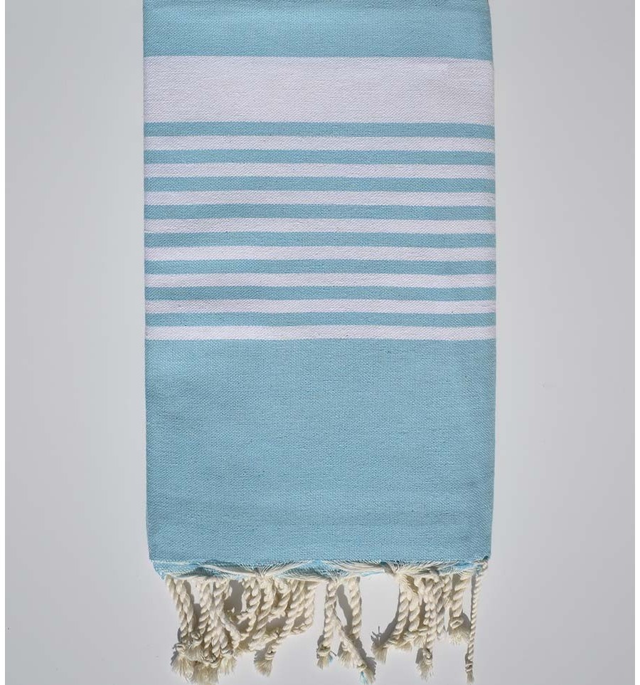 Fouta Arthur Couleur Bleu Turquoise